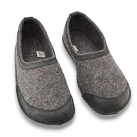 OmaKing Barefoot Steiner slippers Ash Brown