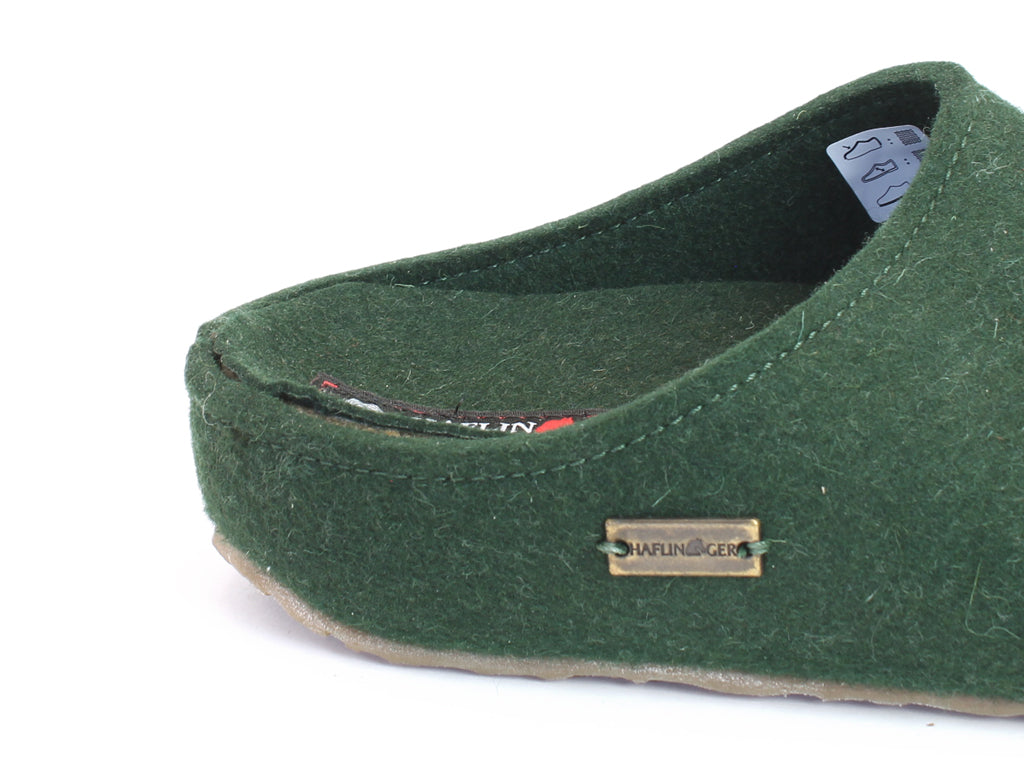 Haflinger Clogs Michl Eibe Green (Second Quality)