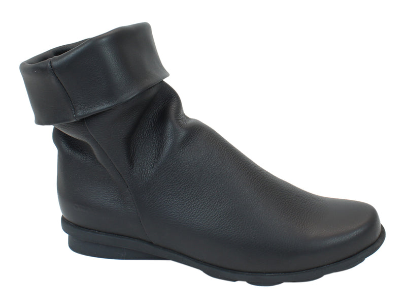 Arche Boots Archette Black | Women's leather boots | Shoegarden UK