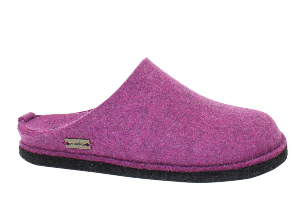 Haflinger Slippers Flair Soft Mulberry side view