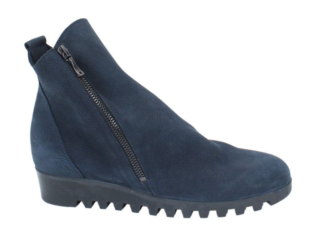 Arche Women Boots Lomage Nuit Blue side view