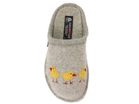 Haflinger Slippers Flair Hen Brown right foot