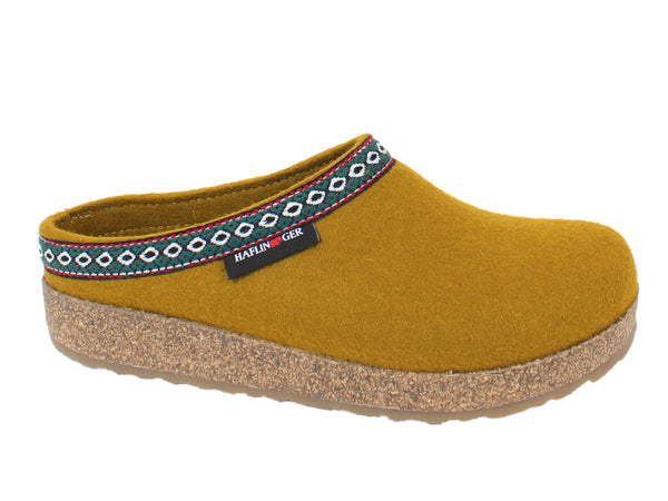 Haflinger Clogs Grizzly Franzl Masala side view