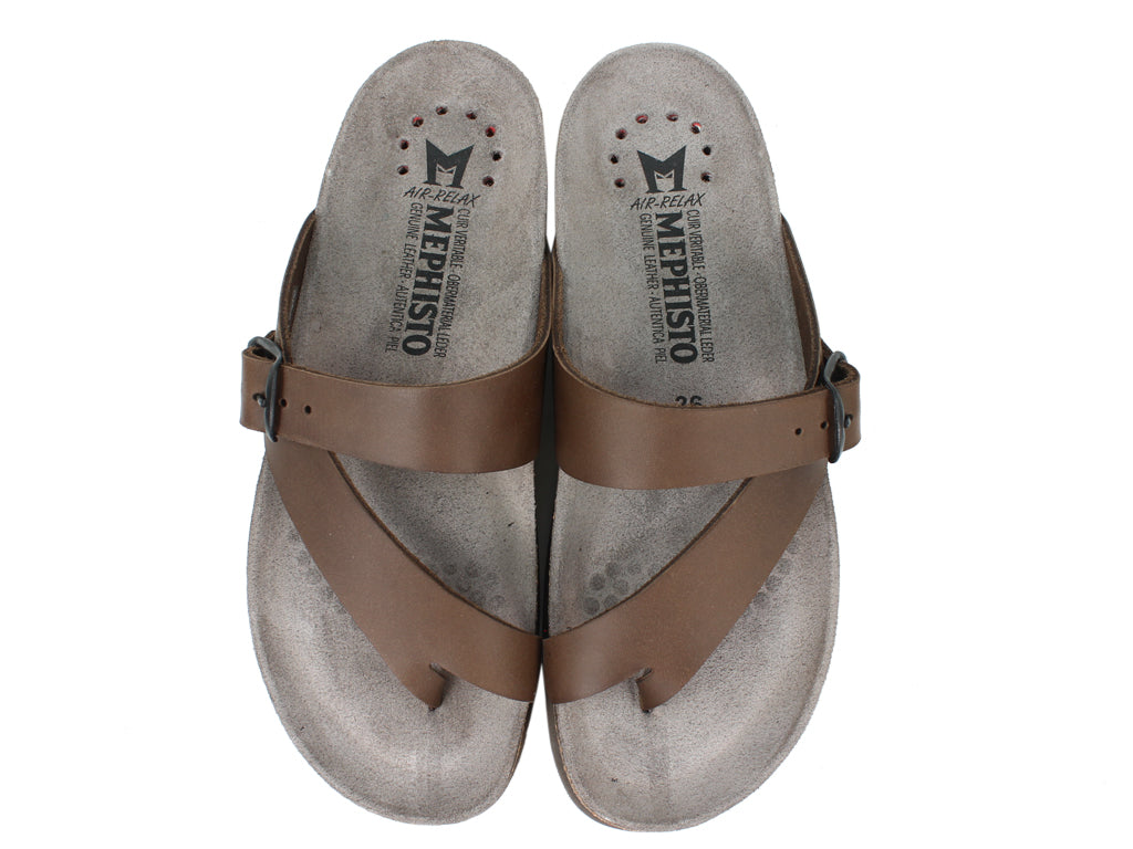 Mephisto Sandals Helen Brown upper view