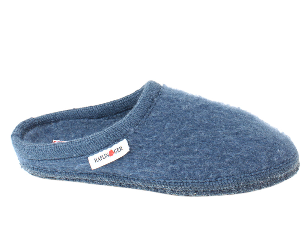 Haflinger Slippers Cashmere Jeans side view