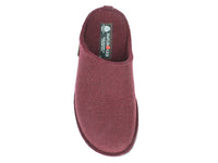 Haflinger Slippers Flair Soft Bordeaux top view