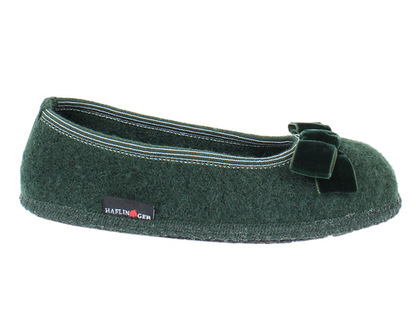 Haflinger Women 's Slippers Fiocco Moss side view