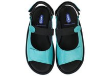 Wolky Women Sandals Jewel Turquoise upper  view
