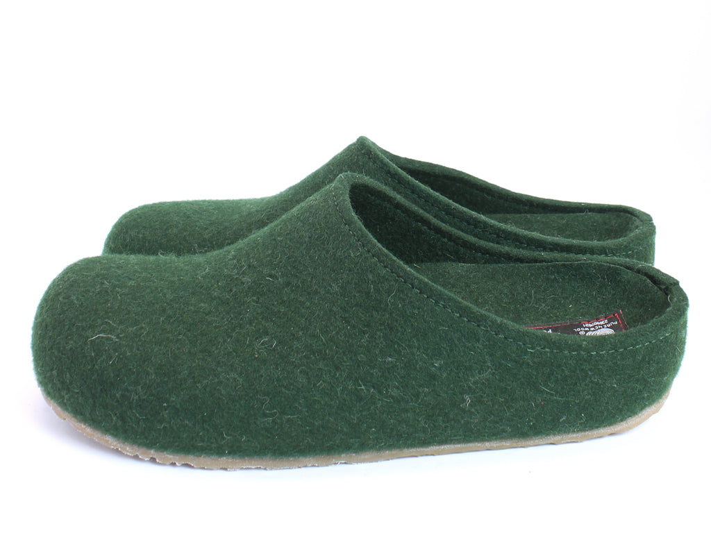 Haflinger Clogs Michl Eibe Green (Second Quality)