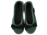 Haflinger Women 's Slippers Fiocco Moss upper view