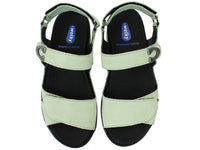 Wolky Sandals Medusa Green upper view