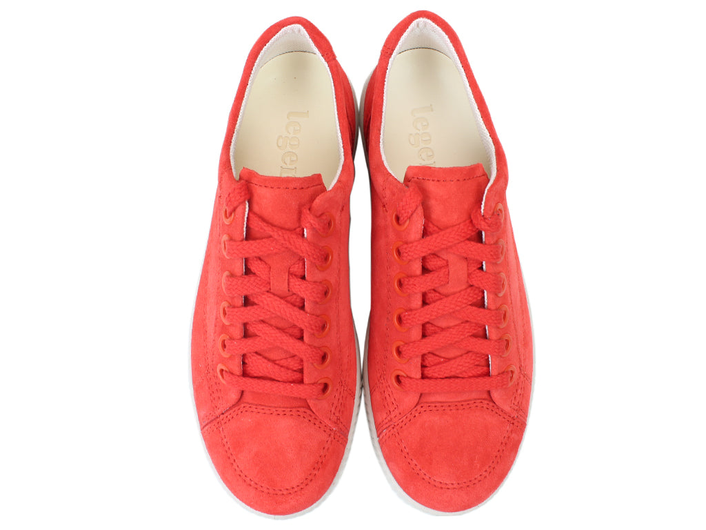 Legero Trainers Tanaro 000161-53 Coral Red upper view