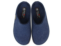 Haflinger Slippers Blizzard Skane Jeans upper view