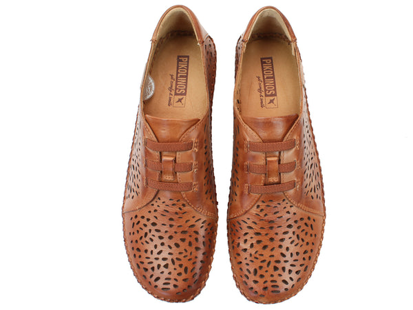 Pikolinos Shoes Vallarta 655-4783 Brandy upper view
