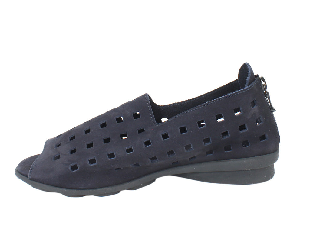 Arche Women Shoes Drick Nuit Navy side view