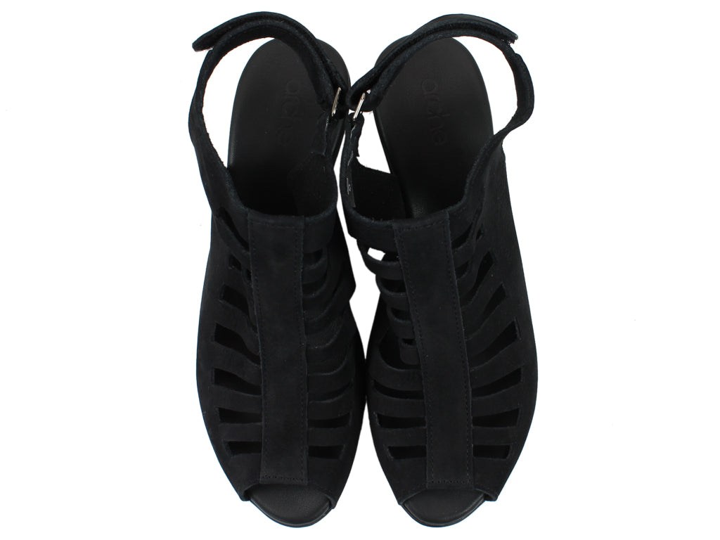 Arche Women Sandals Enexor Noir upper view