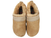 Haflinger Clogs Sheepskin Snowbird Natural UPPER VIEW