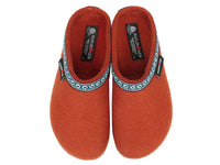 Haflinger Clogs Grizzly Franzl Fox upper view