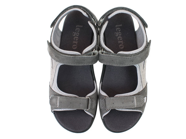 Legero Women's Sandals Siris 732-22 Fumo Grey upper view