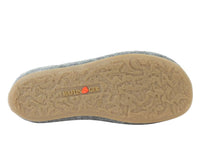 Haflinger Slippers Everest Butterflies Anthracite sole view