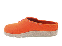 Haflinger Clogs Grizzly Kanon Rost Orange side view