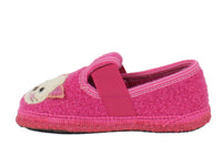 Haflinger Children's slippers Pets Bonbon Pink side view