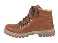 Legero Women's Ankle Boots 009668 Monta Cognac side view