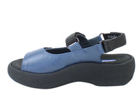 Wolky Women Sandals Jewel Jeans side view