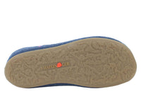 Haflinger Slippers Everest Butterflies Jeans sole view