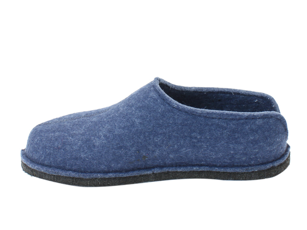 Haflinger Slippers Smily Jeans side view