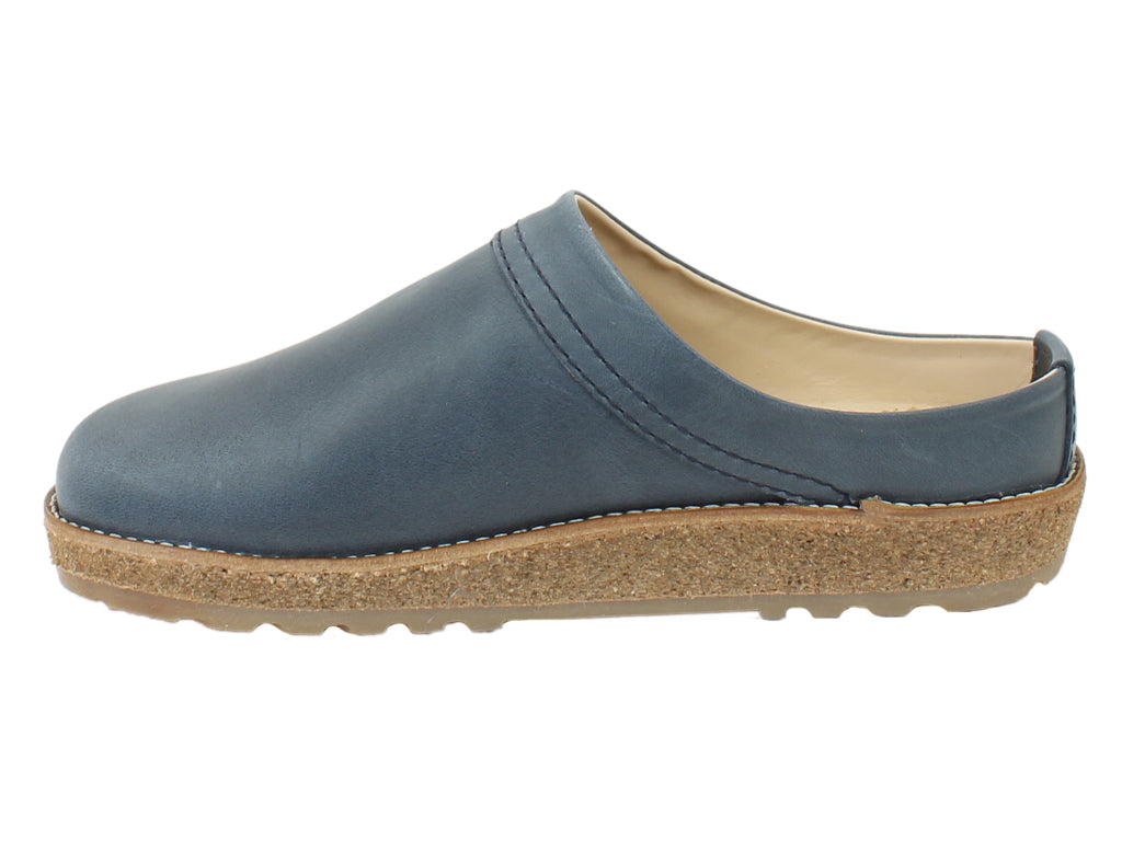 Haflinger Leather Clogs Travel Bali side view