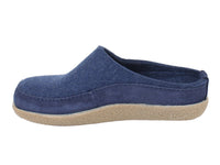 Haflinger Slippers Blizzard Skane Jeans side view