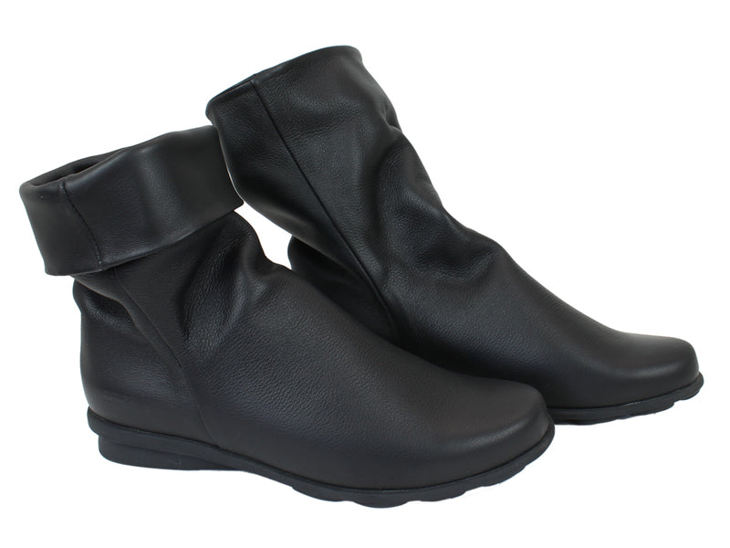 Arche Boots Archette Black | Women's leather boots | Shoegarden UK