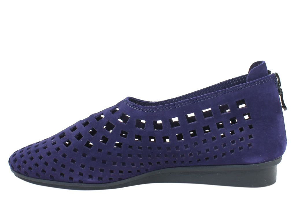 Arche Women Shoes Nirick Noir Icare Purple side view