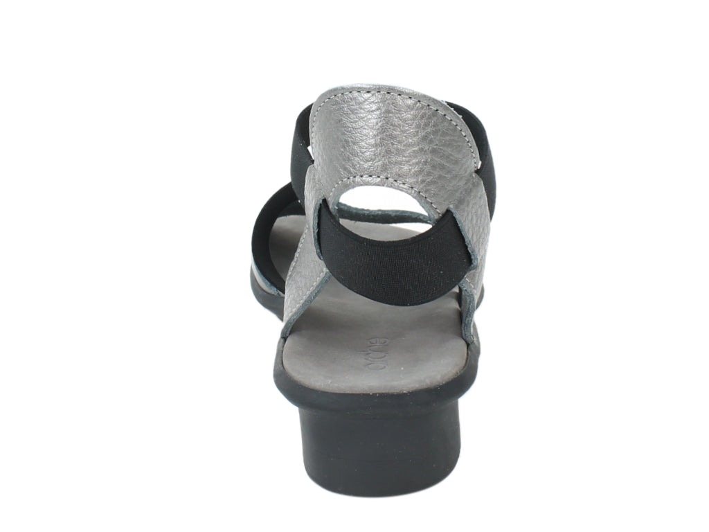 Arche Sandals Satia Iron Grey back view