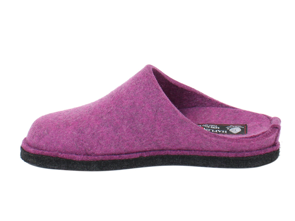 Haflinger Slippers Flair Soft Mulberry side view