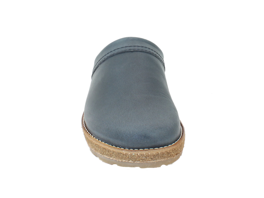 Haflinger Leather Clogs Travel Bali front view