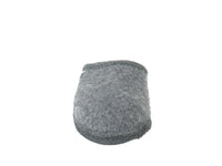 Haflinger Slippers Cashmere Anthracite front view