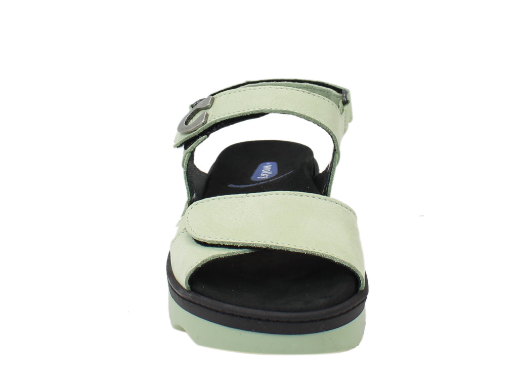 Wolky Sandals Medusa Green front view