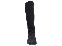 Arche Women Knee High Boots Denori Black front view