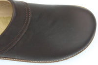 Haflinger Leather Clogs Travel Brown (Second Quality)