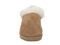 Haflinger Clogs Sheepskin Iceland Chestnut front view