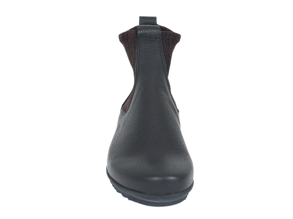 Arche Boots Barteo BlackBordeaux front view