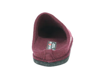 Haflinger Slippers Flair Soft Bordeaux back view