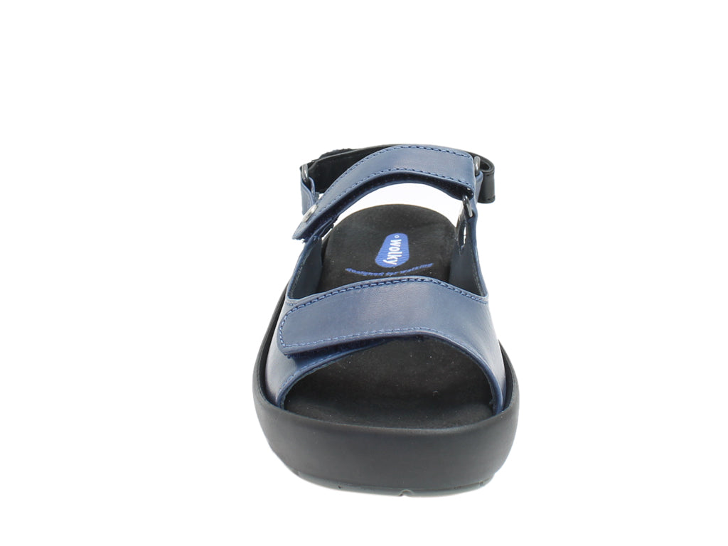 Wolky Women Sandals Rio Jeans front view