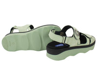 Wolky Sandals Medusa Green sole view