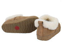 Haflinger Clogs Sheepskin Iceland Chestnut sole view