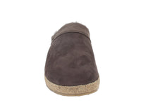 Haflinger Clogs Sheepskin Snowbird Brown front view