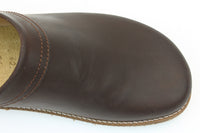 Haflinger Leather Clogs Travel Brown (Second Quality)