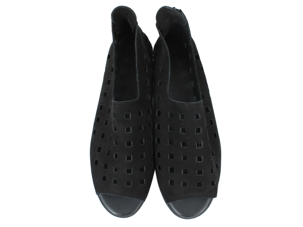 Arche Women Shoes Drick Noir Black upper view